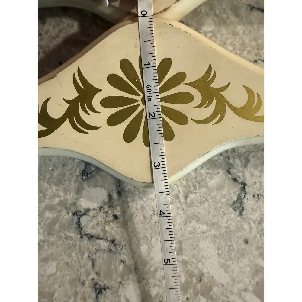 Set of 8 1960s Vintage Italian Florentine Gilt Wood Clothing Hangers
